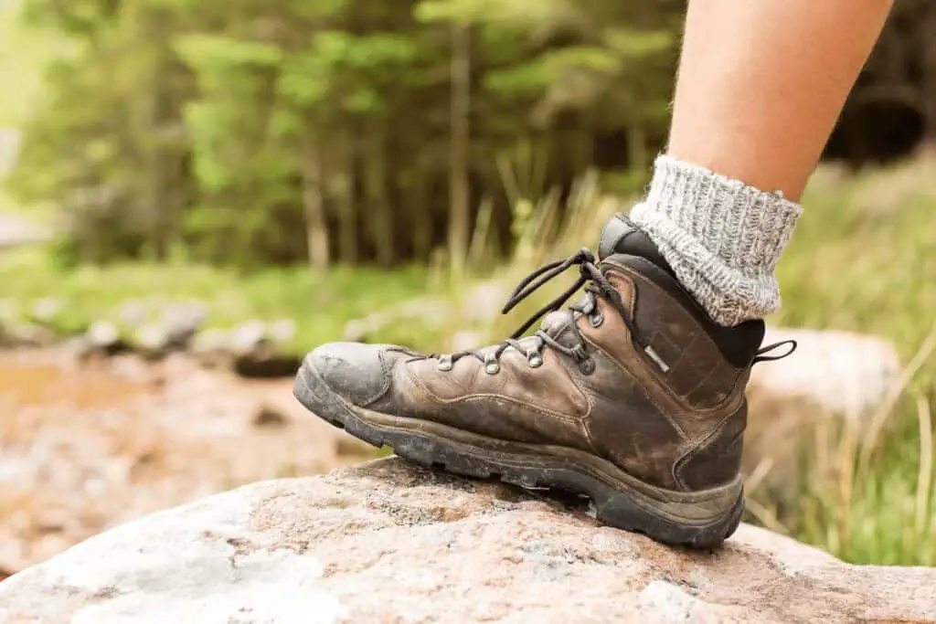 Hiking Shoe with Sore Foot